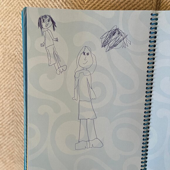 Very Rare Vintage Y2K Lisa Frank Friends 411 Journal (Slight Use) - Picture 9 of 12